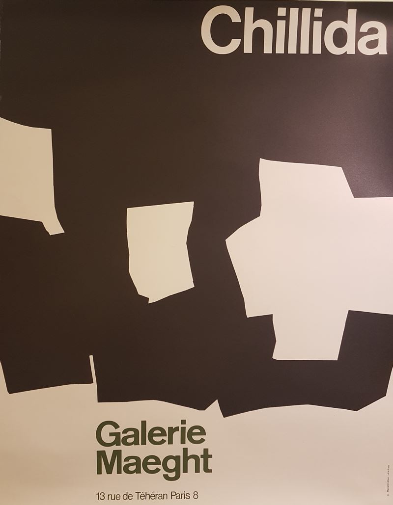 Chillida, Galerie Maeght, Pairs - 