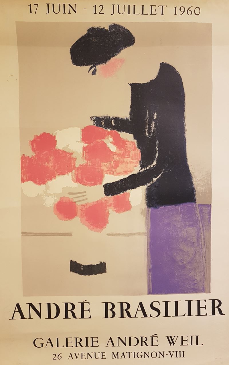André Brasilier, Galerie André Weil, Pari, 17 Giugno - 12 Luglio, 1960 - 