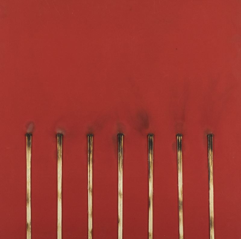 Bernard Aubertin - Dessin De Feu