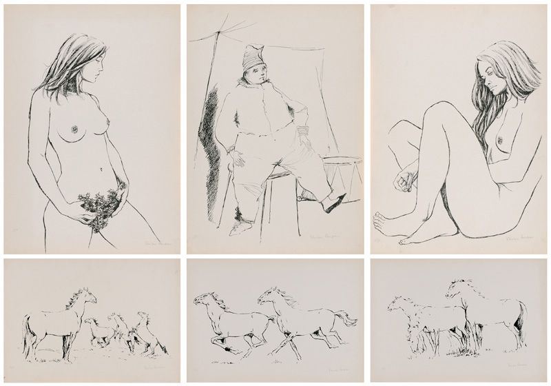 Veniero Canevari - Lotto Unico di Sei Opere