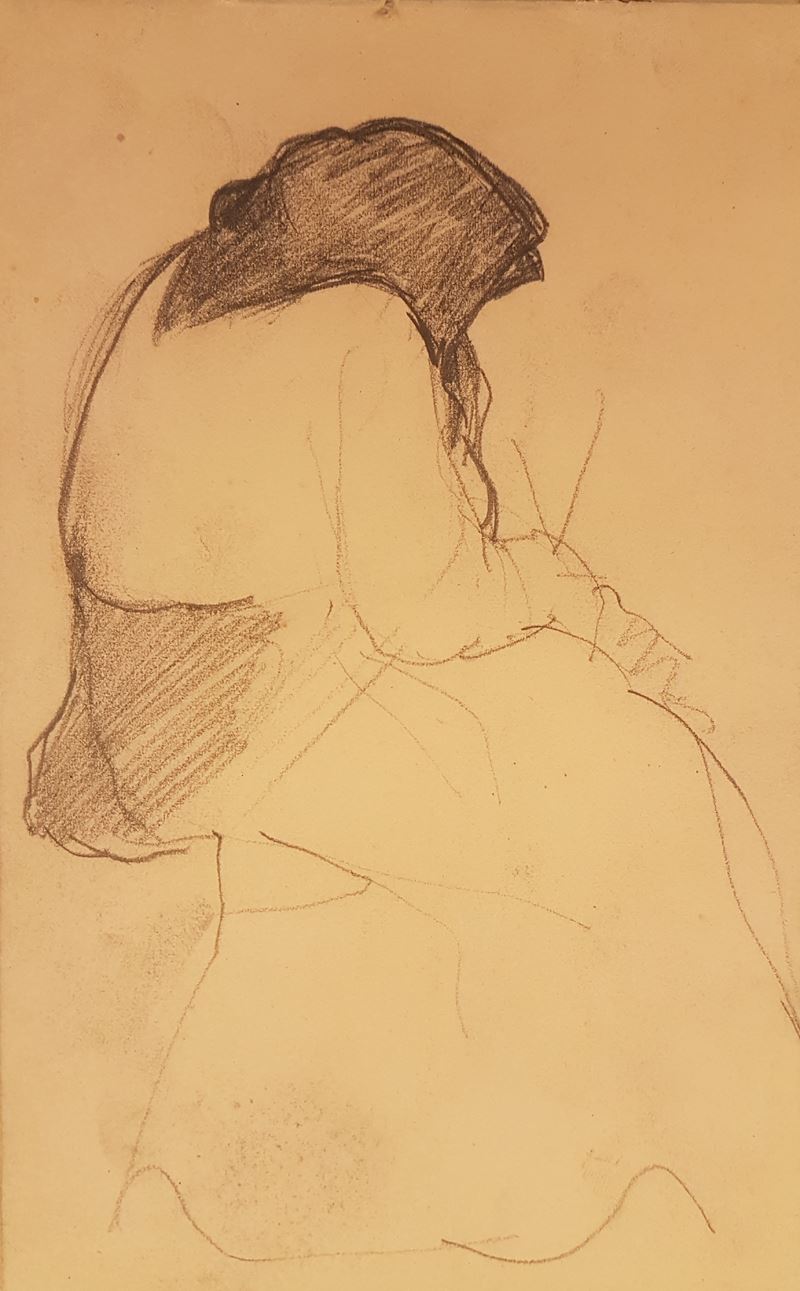 Lorenzo Viani - Donna che Lavora