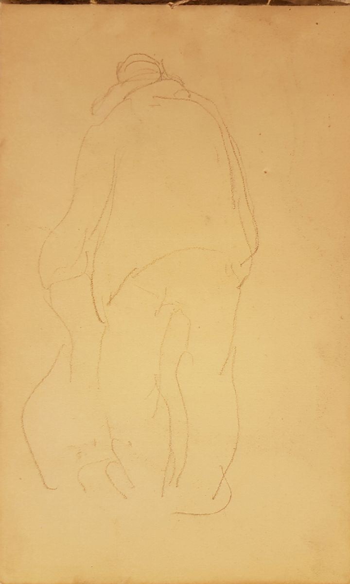 Lorenzo Viani - Uomo di Spalle