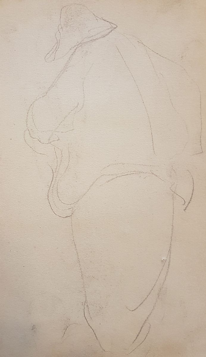 Lorenzo Viani - Uomo di Spalle