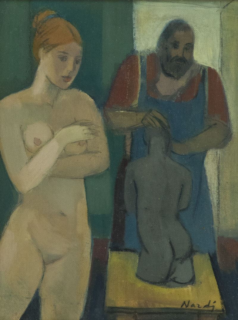 Piero Nardi - Lo Scultore e la Modella