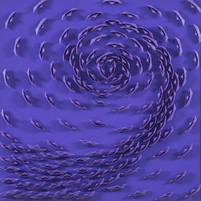 Riccardo Gusmaroli - Vortice Viola