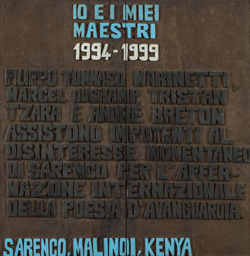 Sarenco (isaia Mabellini) - Io e i Miei Maestri 1994-1999