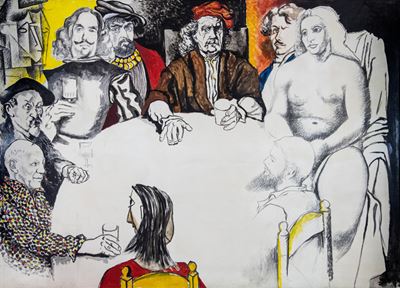 Conversazione con i Pittori (colazione con la Dama di Cranach)