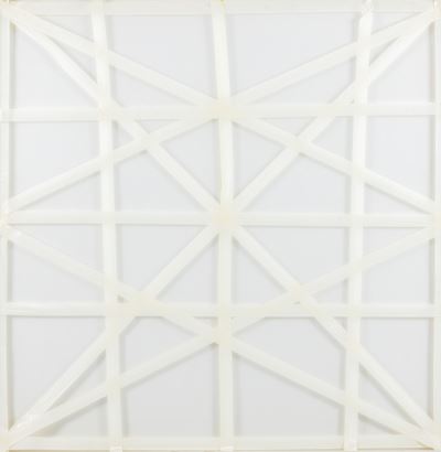 Verticale Doppio Giallo - Rilievo Bianco+giallo