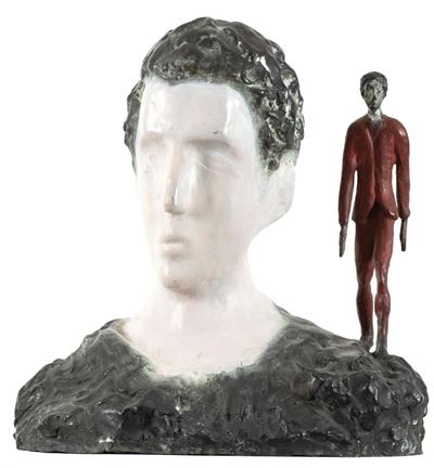Busto con Uomo