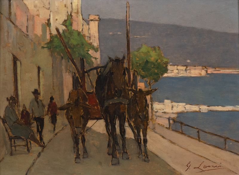 Giovanni Lomi - Carrettiere Salernitano