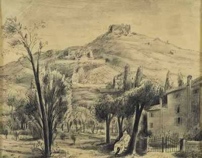 Paesaggio con Figura