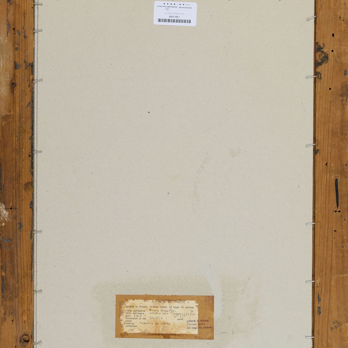 Studio per composizione N.17