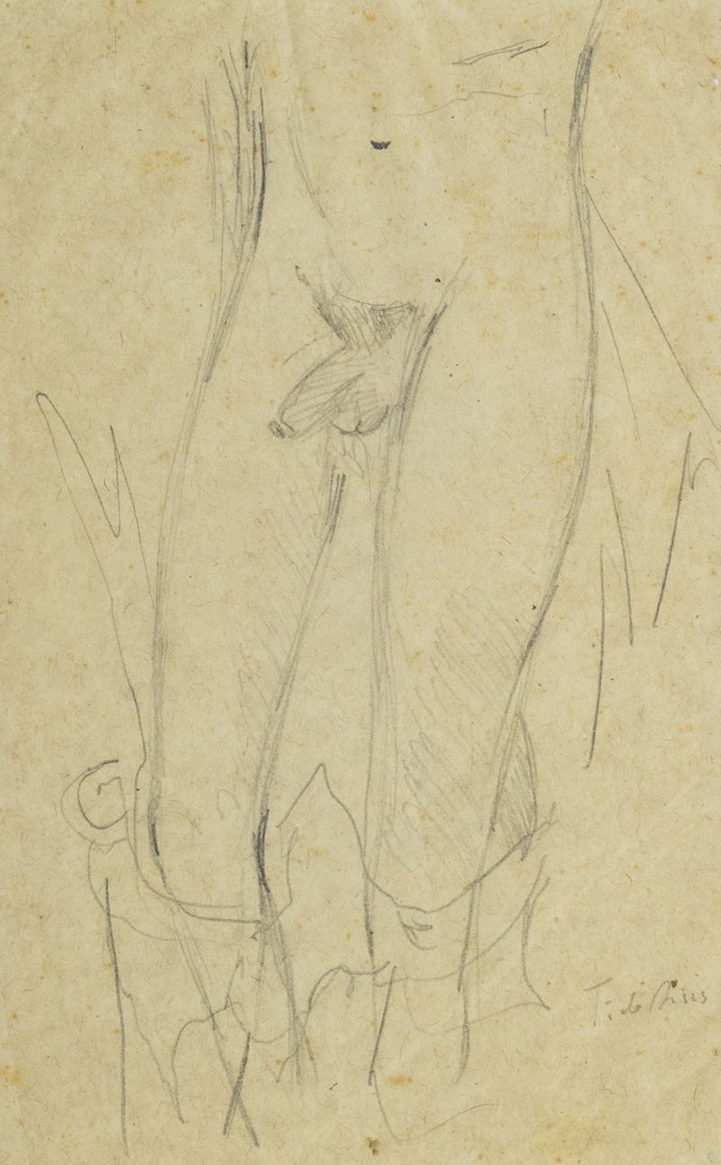 Filippo De Pisis - Nudo