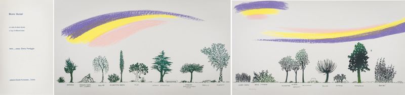 Bruno Munari - Un Viale di Alberi Diversi