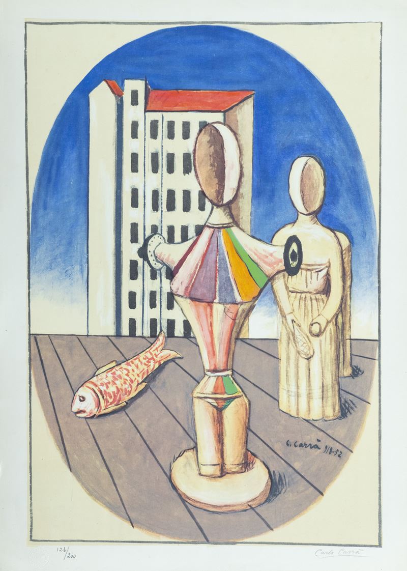 Carlo Carrà - Ovale delle Apparizioni