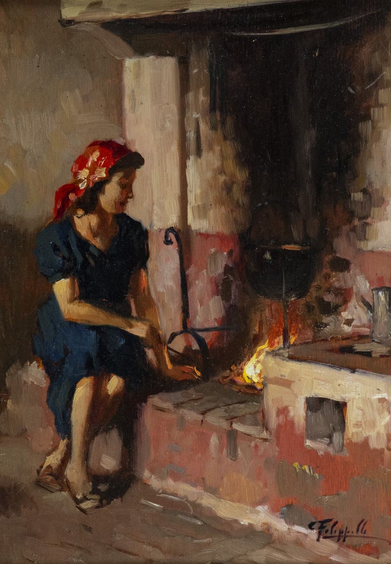 Cafiero Filippelli - Donna al Fuoco