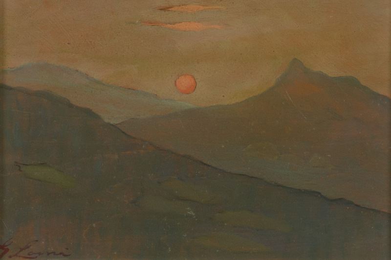 Giovanni Lomi - Tramonto