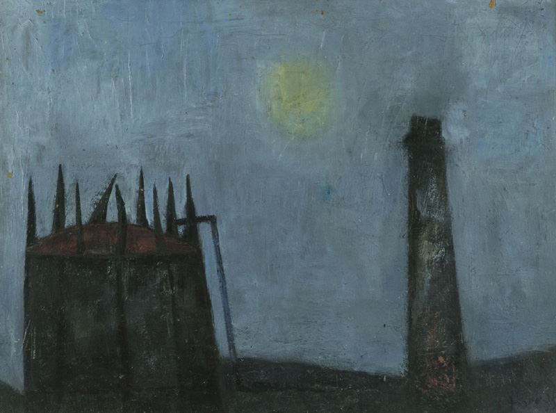 Gianfranco Ferroni - Gasometro e Ciminiera