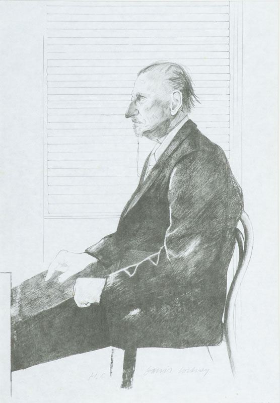 David Hockney - Portatrit Of Felix Mann (s.a.C. 113)