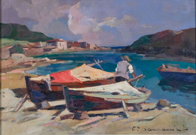 Carlo Domenici - Marina - Barche