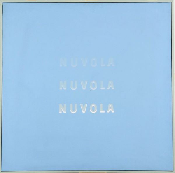 Jorrit Tornquist : Nuvole  (1974)  - Acrilico liquitex su tela - Asta Arte Moderna e Contemporanea, '800 e'900 - Fabiani Arte