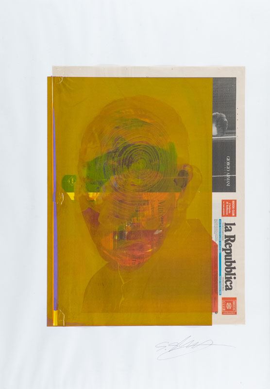 Shozo Shimamoto - Senza Titolo