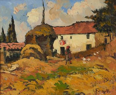 Paesaggio con Figura