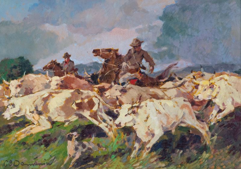 Carlo Domenici - Fuga in Maremma
