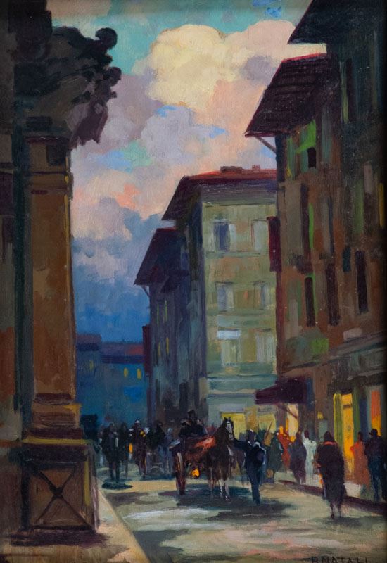 Renato Natali - Via della Madonna con gli Angioli