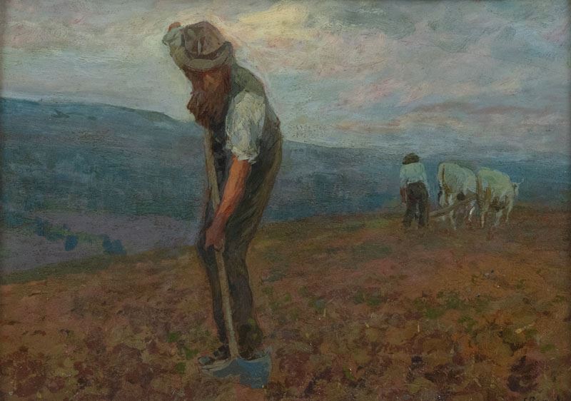 Carlo Passigli - Contadini a Lavoro