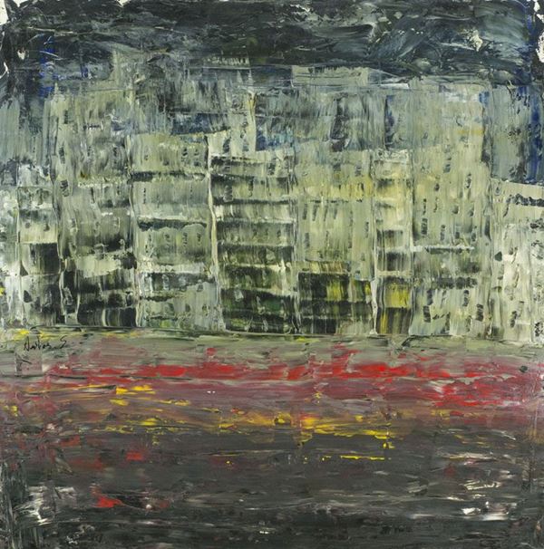 Andrea Stella : Senza titolo  - Olio su tela - Asta Asta 86 di Arte Moderna e Contemporanea - Fabiani Arte