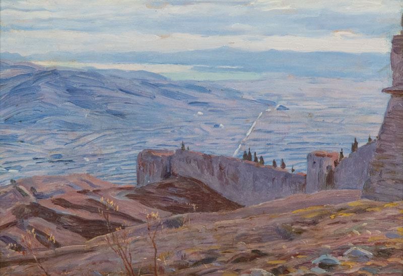 Alberto Micheli - Le Mura e il Lago Trasimeno