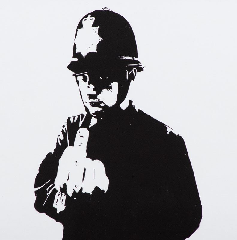 Banksy - Rude Copper