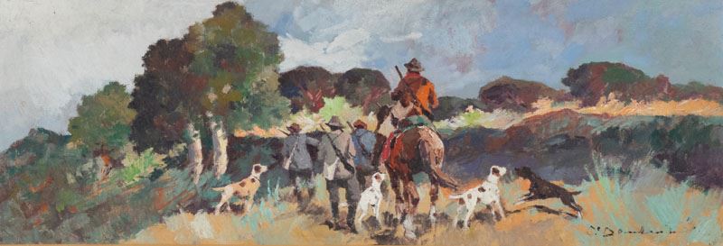 Carlo Domenici - Caccia