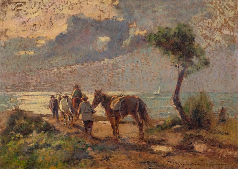 Carlo Domenici - Butteri sul Mare