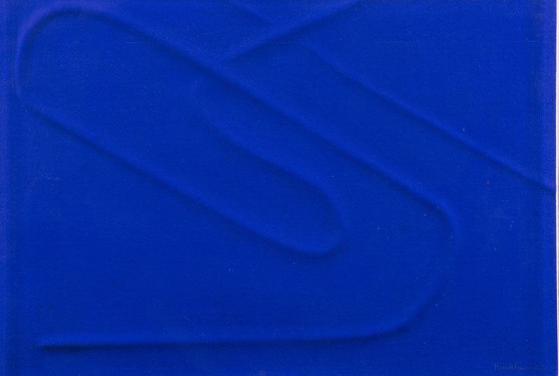 Agostino Bonalumi - Blu