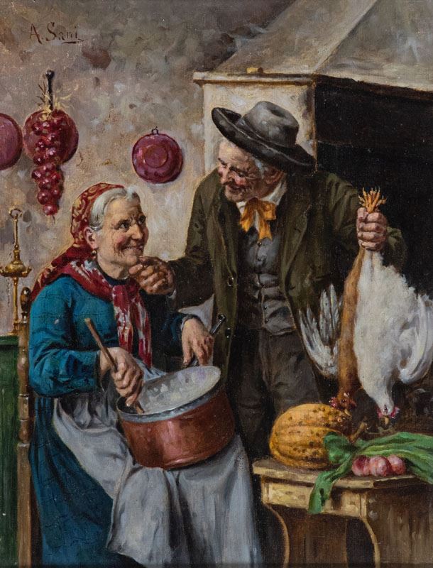 Alessandro Sani - Scena Familiare