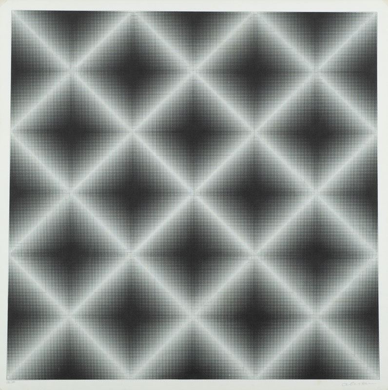 Getulio Alviani - Testura Grafica per Ortogonale