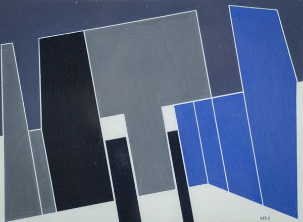 Gualtiero Nativi : Senza titolo  (1980)  - Asta Arte Moderna e Contemporanea - Fabiani Arte