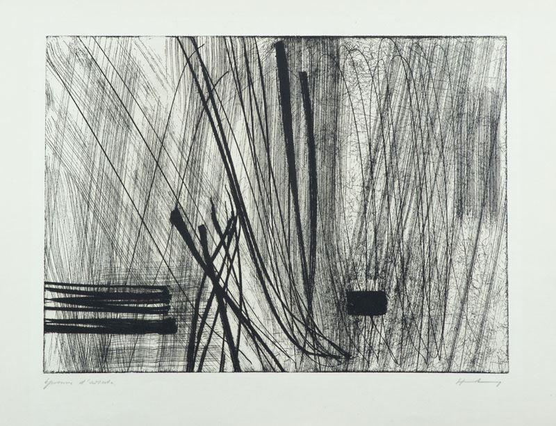 Hans Hartung - Senza Titolo