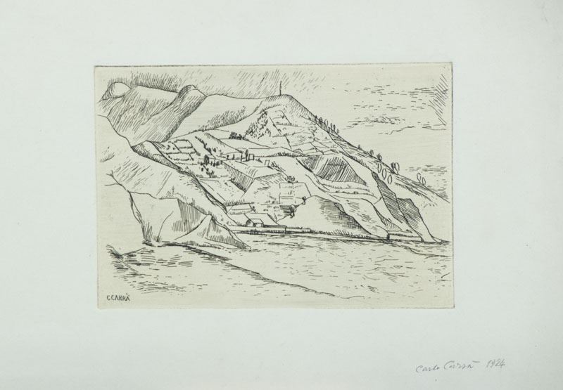 Carlo Carrà - Paesaggio