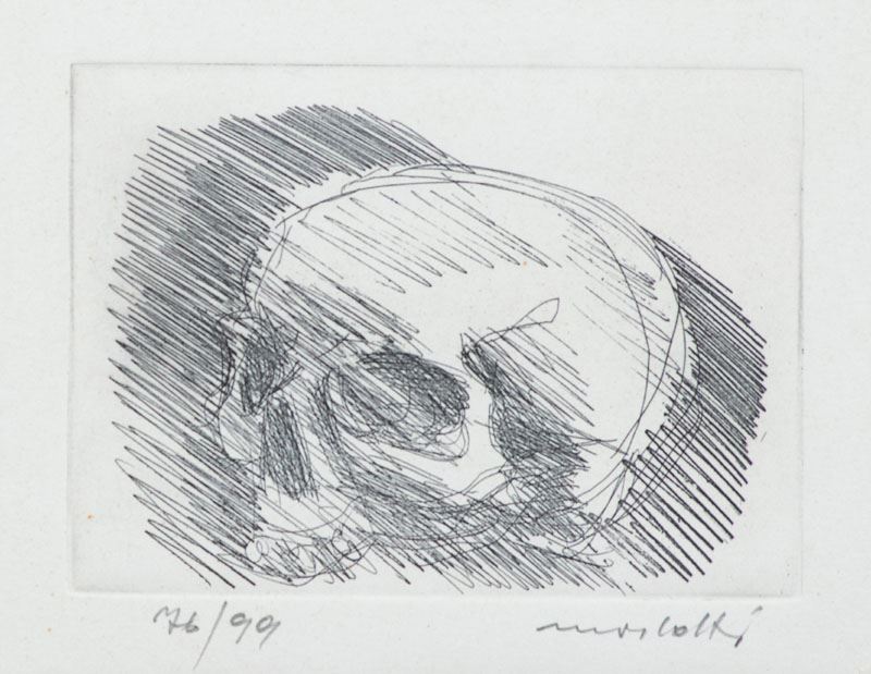 Ennio Morlotti - Teschio