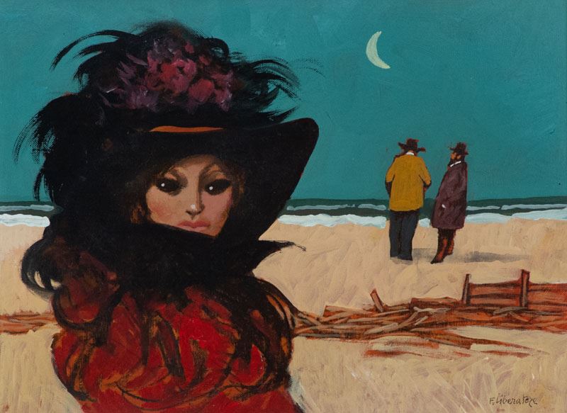 Fausto Maria Liberatore - Figure sulla Spiaggia