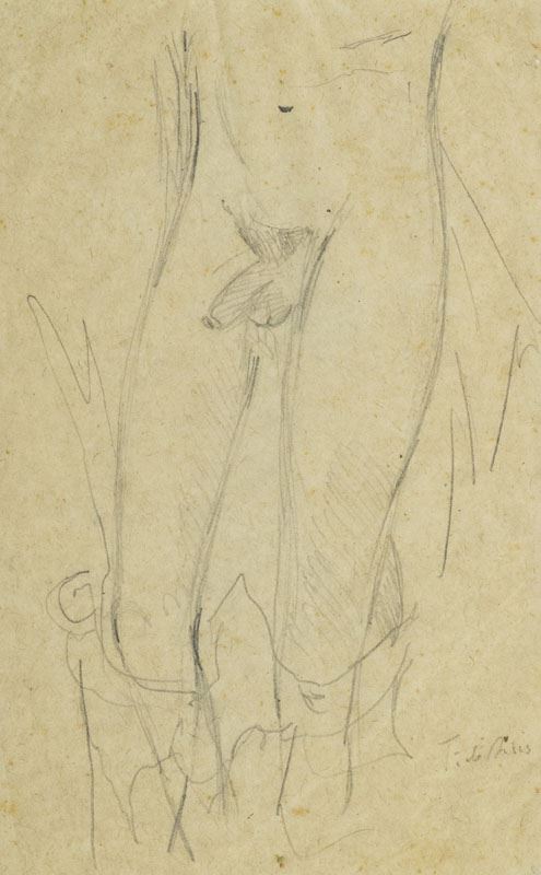 Filippo De Pisis - Nudo