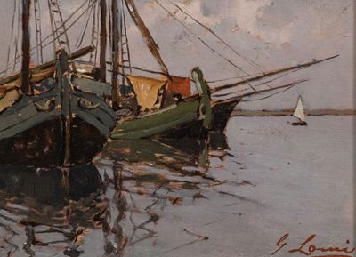 Riflessi nel Porto di Trieste