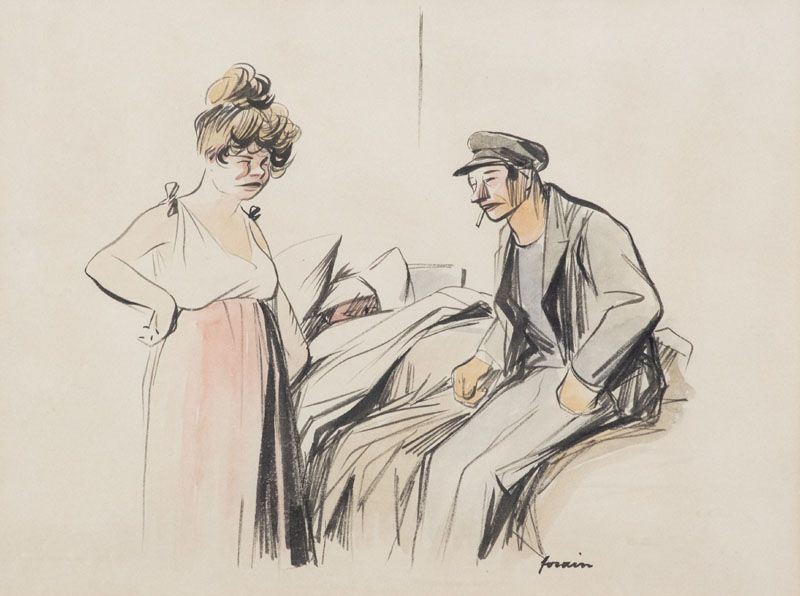 Jean Louis Forain - Figure