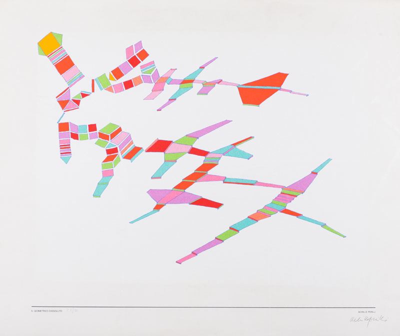 Achille Perilli - Il Geometrico Dissoluto