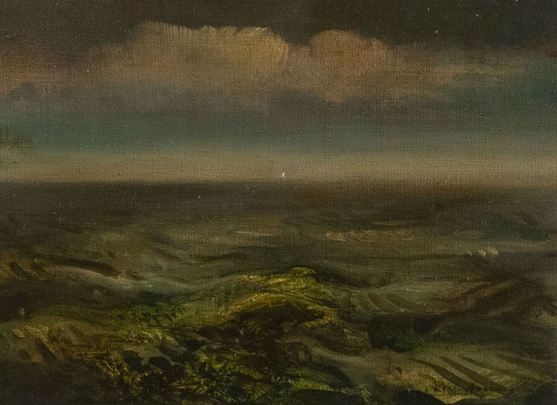 Pietro Annigoni - Mareggiata a Tonfano