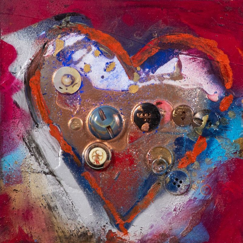 Giosetta Fioroni - Cuore Positivo