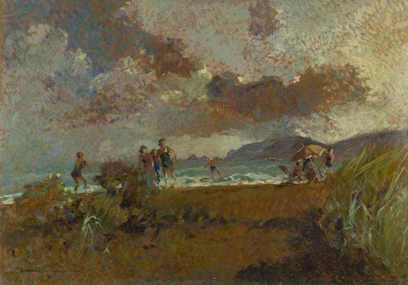 Carlo Domenici - Spiaggia del Lido (isola D'elba)